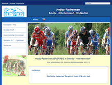 Tablet Screenshot of bergpreis.de